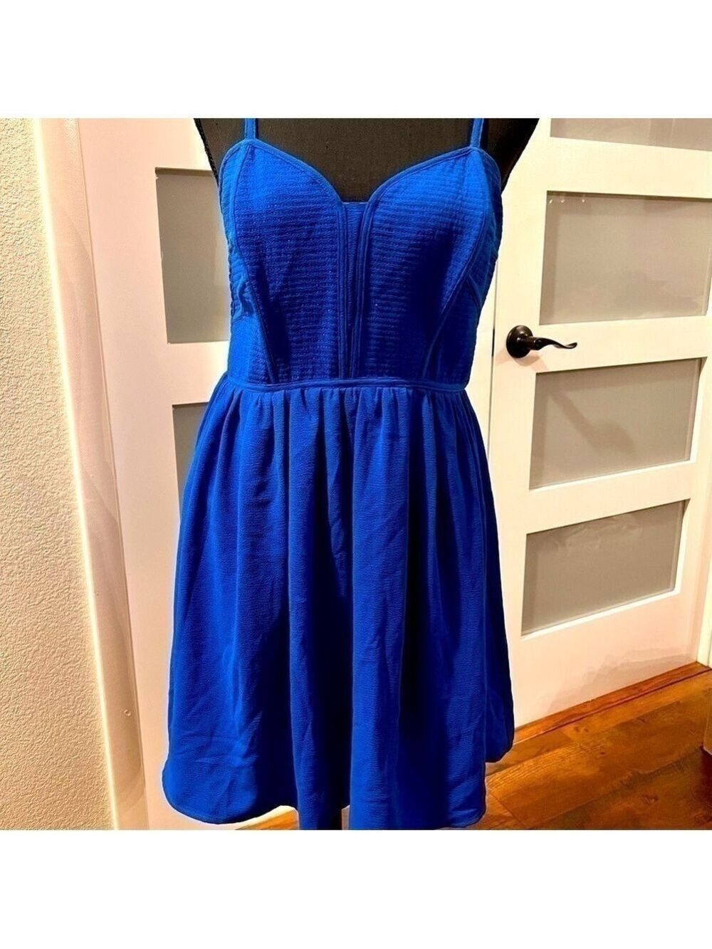 GIANNI BINNI royal blue dress. Size M